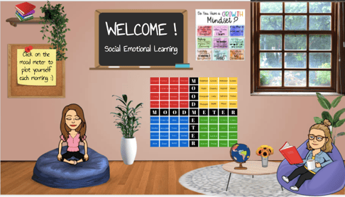 Melissa Russo’s Google classroom during their daily SEL period